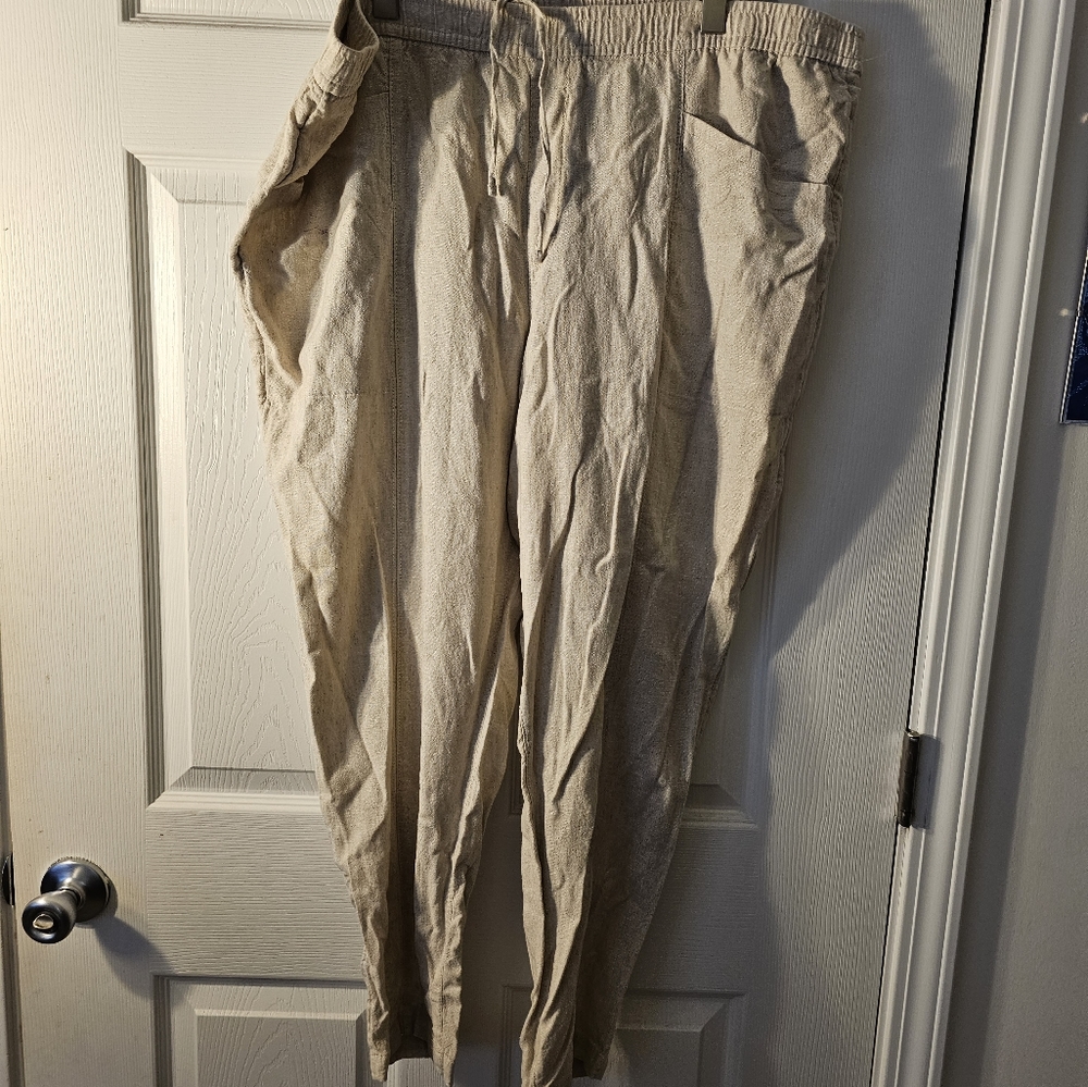 Old Navy Linen Pants XL